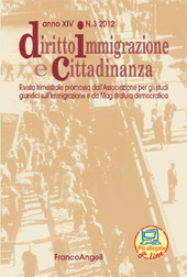 Fascículo, Diritto, immigrazione e cittadinanza : 3, 2012, Franco Angeli