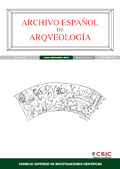 Fascículo, Archivo español de arqueología : 85, 2012, CSIC, Consejo Superior de Investigaciones Científicas