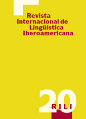 Issue, Revista Internacional de Lingüística Iberoamericana : 20, 2, 2012, Iberoamericana Vervuert