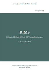 Journal, RiMe : rivista dell'lstituto di Storia dell'Europa Mediterranea, ISEM - Istituto di Storia dell'Europa Mediterranea