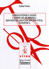 E-book, Constantinos Cavafis y Jaime Gil de Biedma : dos poetas, una concepción vital y estética, Ediciones Universidad de Salamanca