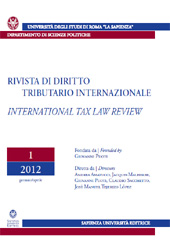 Article, Il trasferimento di beni ad una stabile organizzazione estera nella legislazione fiscale tedesca : analisi di compatibilità con i principi fondamentali dell'unione europea, CSA - Casa Editrice Università La Sapienza