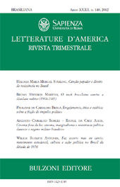 Fascículo, Letterature d'America : rivista trimestrale : XXXII, 140, 2012, Bulzoni