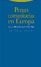 eBook, Penas comunitarias en Europa, Trotta