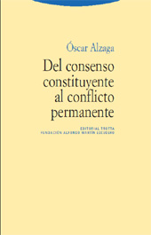 E-book, Del consenso constituyente al conflicto permanente, Trotta