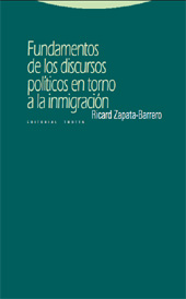 eBook, Fundamentos de los discursos políticos en torno a la inmigración, Trotta