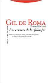 E-book, Los errores de los filósofos, Giles, of Rome, Archbishop of Bourges, ca. 1243-1316, Trotta