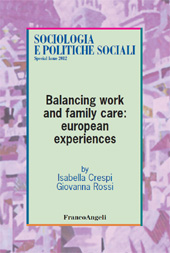 Article, The Family-work Balance : How to Turn it into a Virtuous Relationship for Families and Society?, Franco Angeli