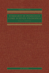 E-book, Sommario di pedagogia come scienza filosofica : II : didattica, Le Lettere