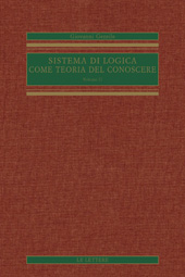 E-book, Sistema di logica come teoria del conoscere : volume secondo, Le Lettere