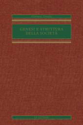 E-book, Genesi e struttura della società : saggio di filosofia pratica, Le Lettere