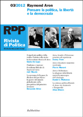 Artículo, Un classico del politico : la lezione attuale di Raymond Aron, Rubbettino