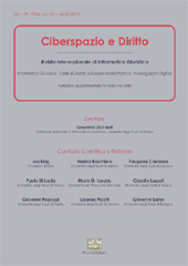 Fascicolo, Ciberspazio e diritto : rivista internazionale di informatica giuridica : 13, 3, 2012, Enrico Mucchi Editore