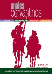 Fascicolo, Anales Cervantinos : 44, 2012, CSIC