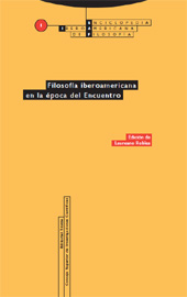 E-book, Filosofía iberoamericana en la época del Encuentro, Trotta