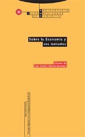 E-book, Sobre la economía y sus métodos, Trotta