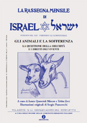 Fascicolo, La Rassegna mensile di Israel : LXXVIII, 1/2, 2012, Unione delle comunità ebraiche italiane - La Giuntina