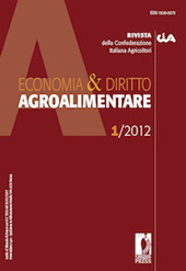 Article, I distretti agroalimentari e le produzioni Dop, Igp e Stg., Firenze University Press