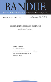Fascículo, Bandue : revista de la Sociedad Española de Ciencias de las Religiones : VI, 2012, Trotta