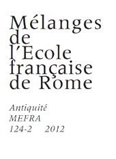 Article, L'exportation du thon sicilien à l'époque tardo-républicaine, École française de Rome