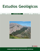 Fascicolo, Estudios geológicos : 68, 2, 2012, CSIC, Consejo Superior de Investigaciones Científicas