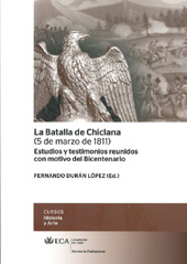 Chapitre, La batalla de Chiclana en la prensa española, Universidad de Cádiz, Servicio de Publicaciones