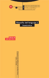eBook, Filosofía del lenguaje : vol. 1 : Semántica, Trotta