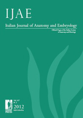 Heft, IJAE : Italian Journal of Anatomy and Embryology : 117, 2, 2012, Firenze University Press