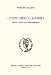 eBook, Canzoniere Costabili, Centro studi Matteo Maria Boiardo  ; Interlinea
