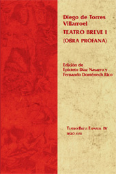 E-book, Teatro breve, Torres Villarroel, Diego de, 1693?-1770, Iberoamericana Vervuert