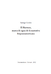 eBook, El Barroco, marca de agua de la narrativa hispanoamericana, Iberoamericana Vervuert