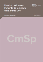 E-book, Premios nacionales : fomento de la lectura de la prensa 2011, Ministerio de Educación, Cultura y Deporte