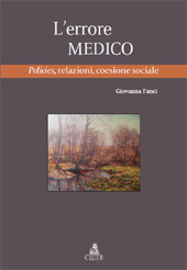 E-book, L'errore medico : policies, relazioni, coesione sociale, CLUEB