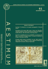 Heft, Aestimum : 61, 2, 2012, Firenze University Press