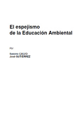 E-book, El espejismo de la educación ambiental, Ediciones Morata