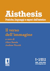 Heft, Aisthesis : pratiche, linguaggi e saperi dell'estetico : V, 2, 2012, Firenze University Press