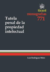 E-book, Tutela Penal de la propiedad intelectual, Tirant lo Blanch