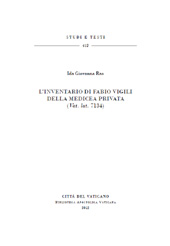 E-book, L'inventario di Fabio Vigili della Medicea privata (Vat. lat. 7134), Biblioteca apostolica vaticana