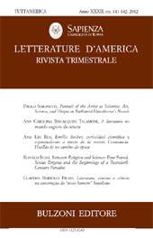 Fascículo, Letterature d'America : rivista trimestrale : XXXII, 141/142, 2012, Bulzoni