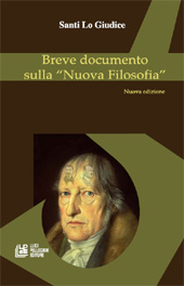 E-book, Breve documento sulla Nuova Filosofia, Lo Giudice, Santi, L. Pellegrini