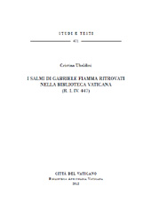 E-book, I salmi di Gabriele Fiamma ritrovati nella Biblioteca vaticana (R.I.IV. 447), Ubaldini, Cristina, Biblioteca apostolica vaticana