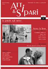 Fascículo, Atti & Sipari : semestrale di teatro e spettacolo : 10, 1, 2012, Pisa University Press