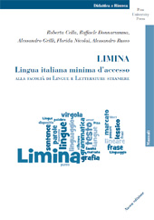 E-book, LIMINA : lingua italiana minima d'accesso alla Facoltà di Lingue e Letterature straniere, Pisa University Press