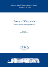 E-book, Pensare l'Ottocento : studi e ricerche per Regina Pozzi, PLUS-Pisa University Press