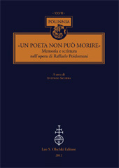 E-book, Un poeta non può morire : memoria e scrittura nell'opera di Raffaele Poidomani, L.S. Olschki