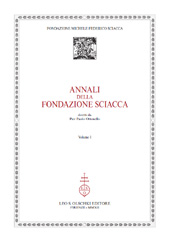 E-book, Annali della Fondazione Sciacca : volume I, L.S. Olschki