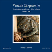 Fascicule, Venezia Cinquecento : studi di storia dell'arte e della cultura : 44, 2, 2012, Bulzoni