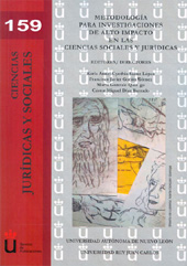 Capítulo, Multidisciplinaridad en ciencias sociales : Historia : Arte : Derecho, Dykinson