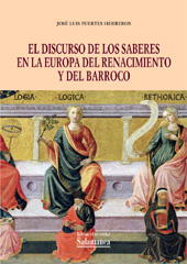 E-book, El discurso de los saberes en la Europa del renacimineto y del barroco, Ediciones Universidad de Salamanca