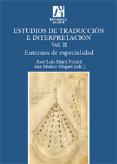 eBook, Estudios de traducción e interpretación : vol. II : entornos de especialidad, Universitat Jaume I